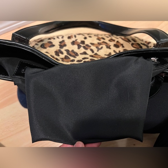Alfani Leopard Calf Hair Shoulder Bag - Picture 14 of 16